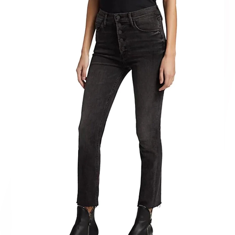 MOTHER The Pixie Dazzler Ankle Fray in Night Shadow